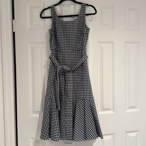 J crew gingham dress